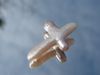 P-8 Natural Pearl Cross