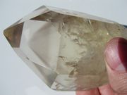 ZC-3..Large Polished Natural Citrine with 3 Dimensional Pyramid Phantom
