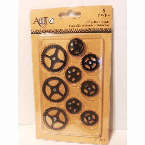 Decorative Gear Embellishment
