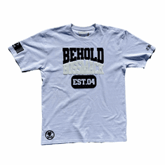 BEHOLD WHITE AND BLACK TEE