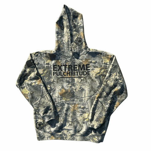 EXTREME PULCHRITUDE CAMO HOODIE