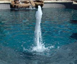 Pentair A&A Vinyl SplashDown 44" Fountain Complete - Water Jet - White 545254