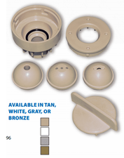 Pentair A&A Trio Deck Jet Fountain - Tan # 557167