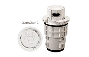A&A QuikClean II Retro Cleaning Head by Blue Square R360-A1 - White 