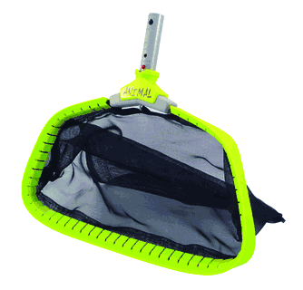 Swimline HydroTools Swimming Pool Deep Bag Leaf Rake Net with 5 ft Swimline HydroTools Swimming Pool Deep Bag Leaf Rake Net with 5 ft