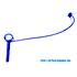Aquabot Pool Rover Junior Plastic Locking Pin #3023BL