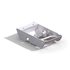 AquaStar StarzTruck Lower Body Light Gray #HWN14203