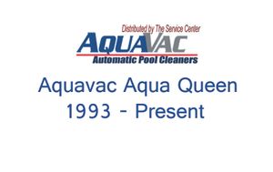Aquavac Aqua Queen 1993-Present Plastic Wheel Washer # RCX1605