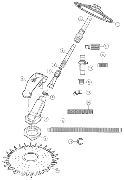 Baracuda G2 Automatic Pool Cleaner # W70472
