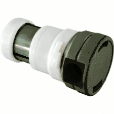 Caretaker Bayonet High Flow Cleaning Head - Charcoal Gray 4-9-536
