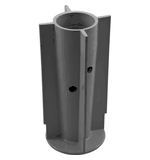 Caretaker Floor Canister Molded Post - Dark Gray # 3-4-220