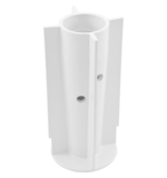 Caretaker Floor Canister Molded Post - White # 3-4-210