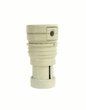 Caretaker Threaded High Flow Cleaning Head - Light Cream 4-9-405