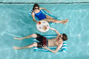 Drink Buoy Floating Tray - White
