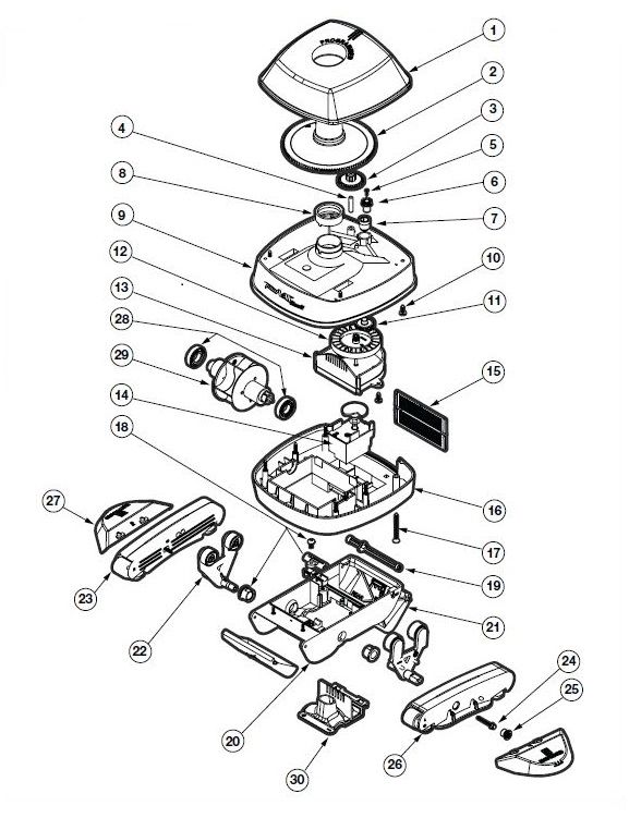 Buy Hayward 1005CC Pool Vac Classic Pool Cleaner Replacement Parts