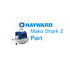 Hayward Makoshark2 Handle-Queen Plastic # RCX7805