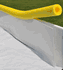 NiceRink 4' Kickplates 15" x 8' White (includes 4 screw per Kickplate)