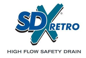 Paramount 10in. SDX Retro Drain Equalizer - Blue # 004-157-2212-05