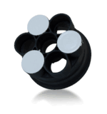 Paramount 3 Port 1.5" Base - Black #005-302-4010-03