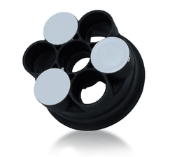 Paramount 3 Port 1.5" Base - Black #005-302-4010-03