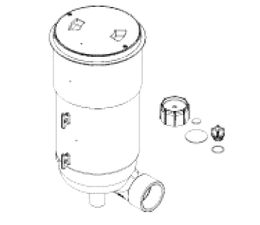 Paramount Paralevel Plumbing Kit - Beige # 004-760-2925-07