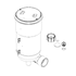Paramount Paralevel Plumbing Kit - Beige # 004-760-2925-07