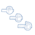 Paramount PCC2000 Nozzle Jet Inserts Sizes:1/4, 3/8, 1/2 - #005-552-5602-00