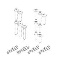 Paramount SDX Retro&reg; Screw Pack for Concrete # 005-252-0886-00