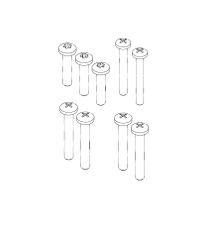 Paramount SDX Retro&reg; Screw Pack for Vinyl # 005-159-0811-00