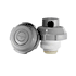 Paramount SwingJet Adjustable Oscillating Wall Jet - Light Gray #004-721-4501-08