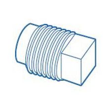 Paramount Valve Top 1/4" NPT Plugs (10PK) - #004-252-1680-00