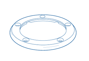 Paramount Vanquish Body Ring Top - Beige #005-577-4830-07