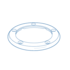 Paramount Vanquish Body Ring Top - Beige #005-577-4830-07