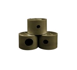 Paramount Vantage Step Nozzle Caps - Taupe #005-602-5054-04