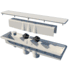 Pentair A&A AVSC Dual Suction Channel Drain w/ Light Gray Standard Top 571954