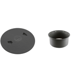 Pentair A&A QuikWater Leveler And DekClor Deck Lid & Ring - Dark Gray 542516