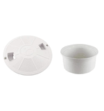 Pentair A&A QuikWater Leveler And DekClor Deck Lid & Ring - White 542517