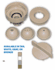 Pentair A&A Trio Deck Jet Fountain - Tan # 557167