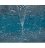 Pentair A&A Vinyl SplashDown 22" Fountain Complete - Crystal Spray - Gray 556869