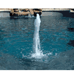 Pentair A&A Vinyl SplashDown 44" Fountain Complete - Water Jet - White 545254