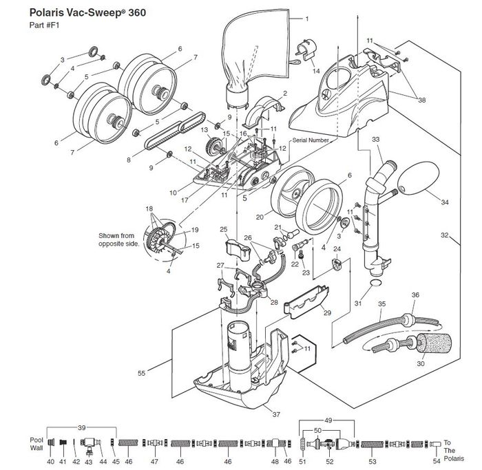 Polaris 360 Parts