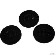 Polaris 360 Hub Cap - Black (3PK) # 9-100-1115
