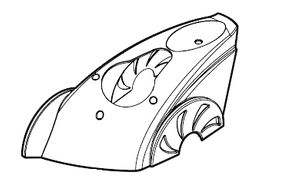 Polaris 3900 Sport Housing Top # R0538100