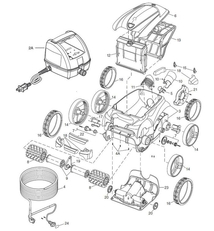 Polaris 9400 Sport Robotic Cleaner # F9400