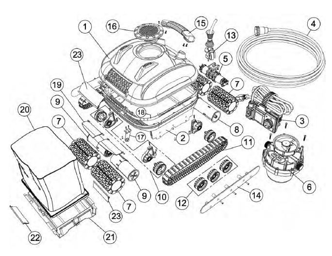 SmartPool Scrubber60 Parts