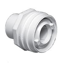 Waterway Flush Mount Return Fitting 1" Socket - White # 400-9190