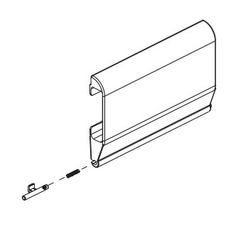 Waterway Skimmer Weir Door - Gray # 550-0057