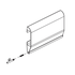 Waterway Skimmer Weir Door - Gray # 550-0057