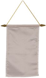 9 1/2 x 15 3/4  Banner with Hanging Cord 