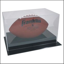 Football Case with Black Base